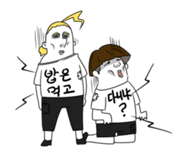 Korean Shirts Friends's Collaboration sticker #6924969