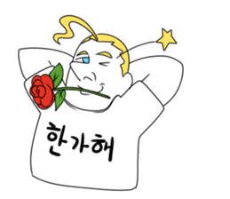 Korean Shirts Friends's Collaboration sticker #6924970