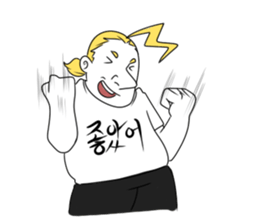 Korean Shirts Friends's Collaboration sticker #6924971