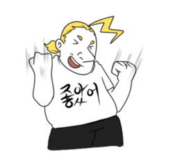 Korean Shirts Friends's Collaboration sticker #6924971