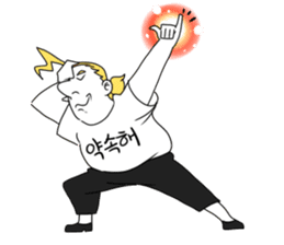 Korean Shirts Friends's Collaboration sticker #6924976