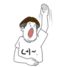 Korean Shirts Friends's Collaboration sticker #6924977