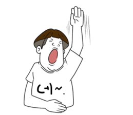 Korean Shirts Friends's Collaboration sticker #6924977