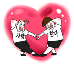 Korean Shirts Friends's Collaboration sticker #6924985