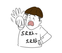 Korean Shirts Friends's Collaboration sticker #6924987