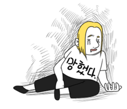 Korean Shirts Friends's Collaboration sticker #6924991