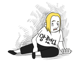 Korean Shirts Friends's Collaboration sticker #6924991