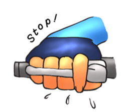 Bicycle man. sticker #6925074