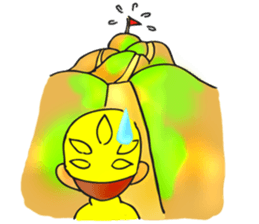 Bicycle man. sticker #6925110