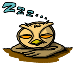 HARDBOILED OWL sticker #6925130