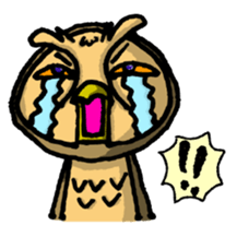 HARDBOILED OWL sticker #6925132