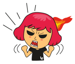 A day with Pink, Ken & Hiro (EN) sticker #6925162