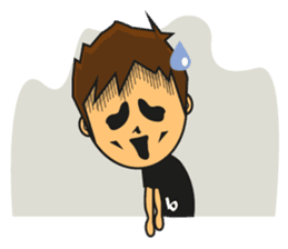 A day with Pink, Ken & Hiro (EN) sticker #6925182