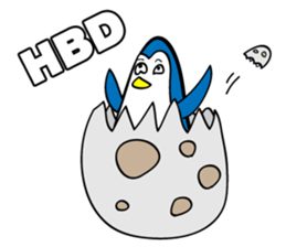 Tallest Penguin sticker #6925372