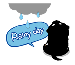 Mameshiba (Black) sticker #6925699