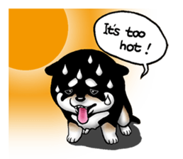 Mameshiba (Black) sticker #6925706