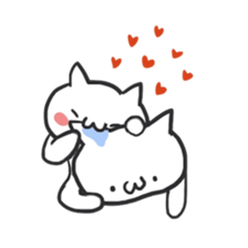 Lazy cat ! 2 sticker #6925724