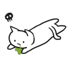 Lazy cat ! 2 sticker #6925749