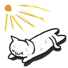 Lazy cat ! 2 sticker #6925751