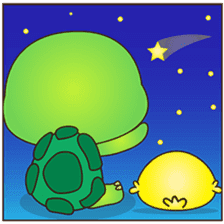 Pura, the funny turtle, version 6 sticker #6925840