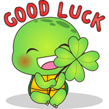 Pura, the funny turtle, version 6 sticker #6925849