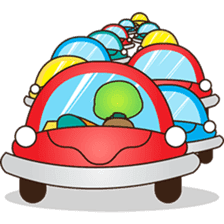 Pura, the funny turtle, version 6 sticker #6925862
