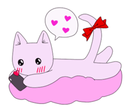 Korean cat 2 sticker #6926365