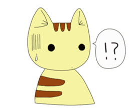 Korean cat 2 sticker #6926387