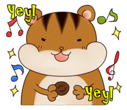 A Hungry Hungry Squirrel "Munta" -Eng. sticker #6926600