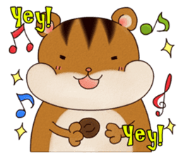 A Hungry Hungry Squirrel "Munta" -Eng. sticker #6926600