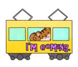 A Hungry Hungry Squirrel "Munta" -Eng. sticker #6926608