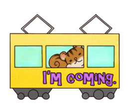 A Hungry Hungry Squirrel "Munta" -Eng. sticker #6926608