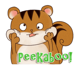 A Hungry Hungry Squirrel "Munta" -Eng. sticker #6926610