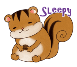 A Hungry Hungry Squirrel "Munta" -Eng. sticker #6926613