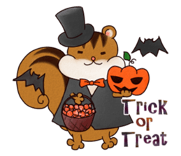 A Hungry Hungry Squirrel "Munta" -Eng. sticker #6926630