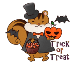 A Hungry Hungry Squirrel "Munta" -Eng. sticker #6926630