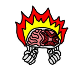 It came the Mercury people pentasulfide sticker #6927022