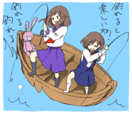 Flaming Girlfriend 3 sticker #6927327