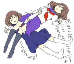 Flaming Girlfriend 3 sticker #6927349