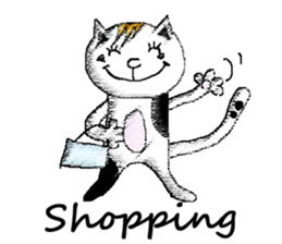 Hey Hey-cat sticker #6927476