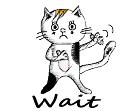 Hey Hey-cat sticker #6927484