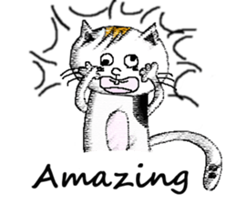 Hey Hey-cat sticker #6927486