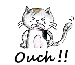 Hey Hey-cat sticker #6927487