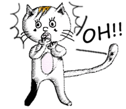 Hey Hey-cat sticker #6927488