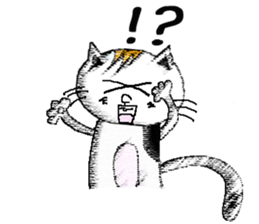 Hey Hey-cat sticker #6927491