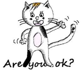 Hey Hey-cat sticker #6927492