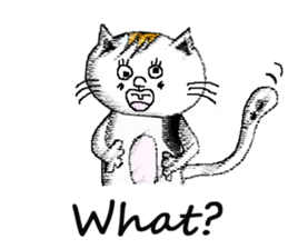 Hey Hey-cat sticker #6927494