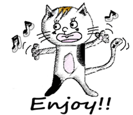 Hey Hey-cat sticker #6927496