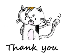 Hey Hey-cat sticker #6927497