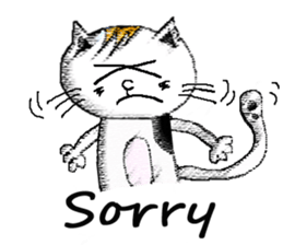 Hey Hey-cat sticker #6927506